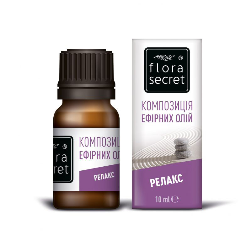 *Олія ефірна суміш Flora Secret Релакс 10 мл