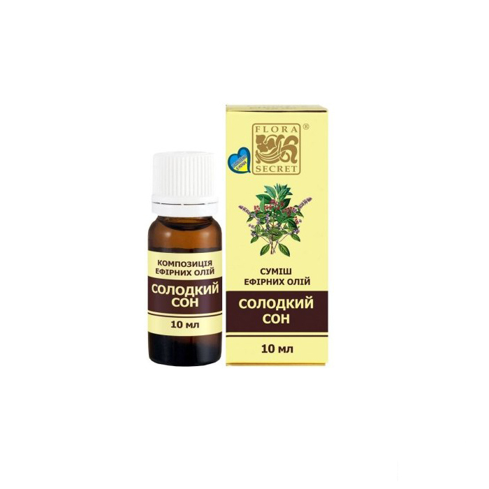 *Олія ефірна суміш Flora Secret Солодкий сон 10 мл