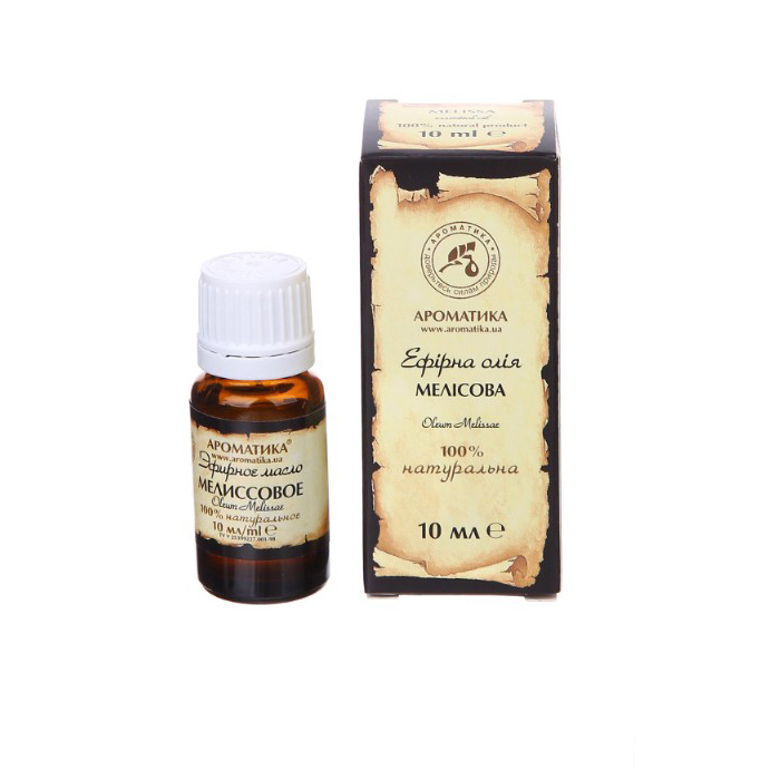 *Олія ефірна Ароматика мелісова 10 мл