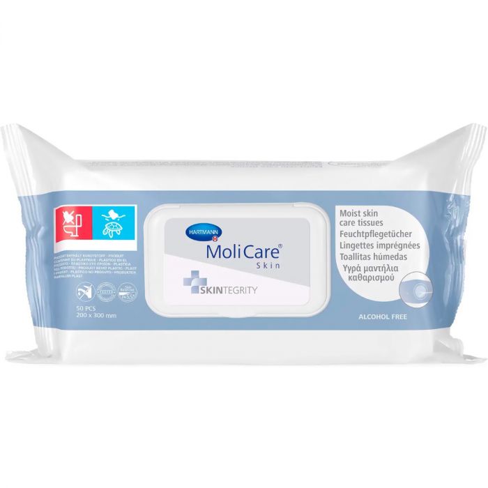 *MoliCare Skin Салфетки влажные гигиенические №50 *MoliCare Skin Салфетки влажные гигиенические №50