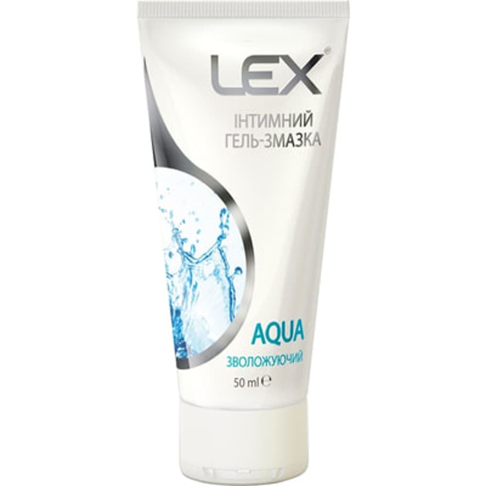 *Гель-змазка інтимна Lex Aqua зволожуюча 50 мл
