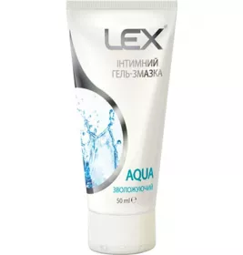 *Гель-змазка інтимна Lex Aqua зволожуюча 50 мл