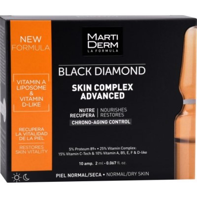 *MartiDerm Black Diamond Skin Complex Advanced ампулы 10*2мл МА112110 *MartiDerm Black Diamond Skin Complex Advanced ампулы 10*2мл МА112110