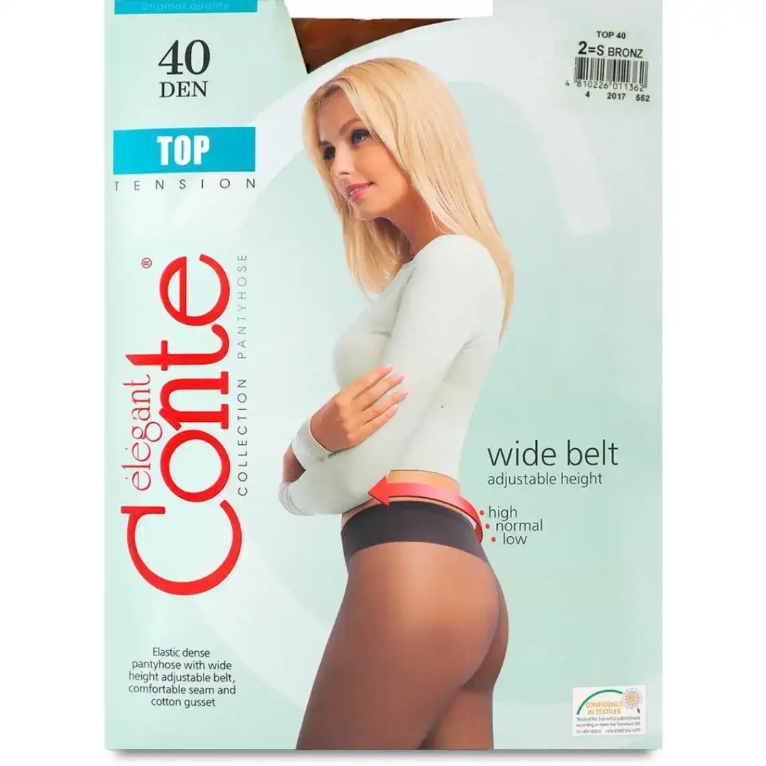 *CONTE Колготи жін. TOP 40, р.2, Bronz