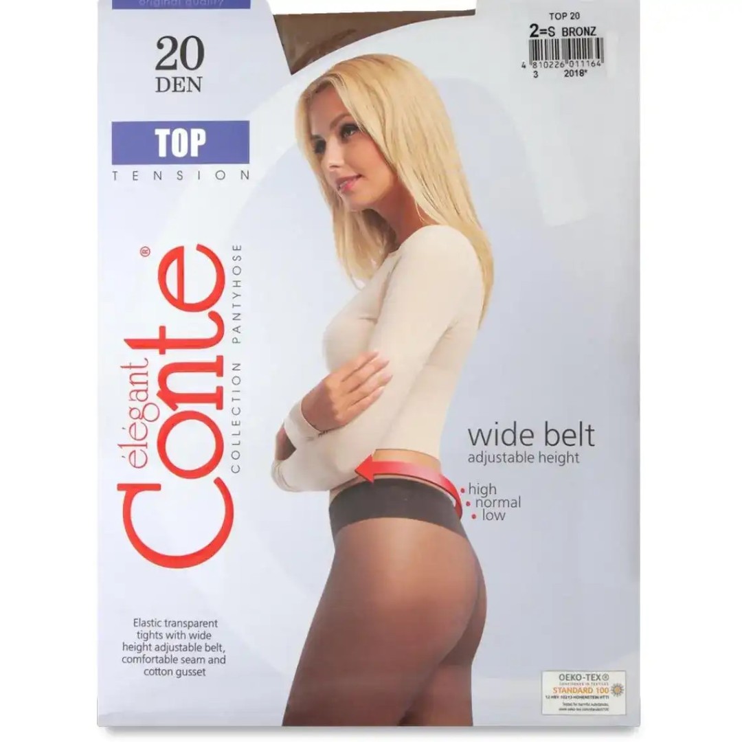 *CONTE колготи жін.Top 20 den 2 Bronze