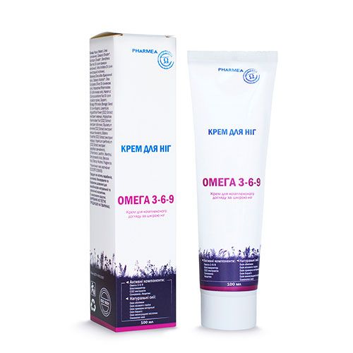 *PHARMEA Омега 3-6-9 крем д/ніг 100мл