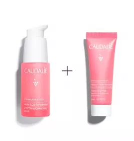 Набір Caudalie 2836 Vinosource-Hydra Set (Vinosource Маска S.O.S. інтенсивне зволоження для обличчя та очей, 15мл; Зволожуюча сироватка S.O.S, 30мл)	