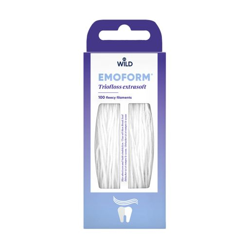 *Зубна нитка Dr. Wild Emoform Triofloss стандартні №100