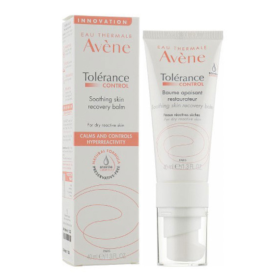 Бальзам Avene Толеранс Контрол д/обличчя, що заспокоює та відновлює 40мл