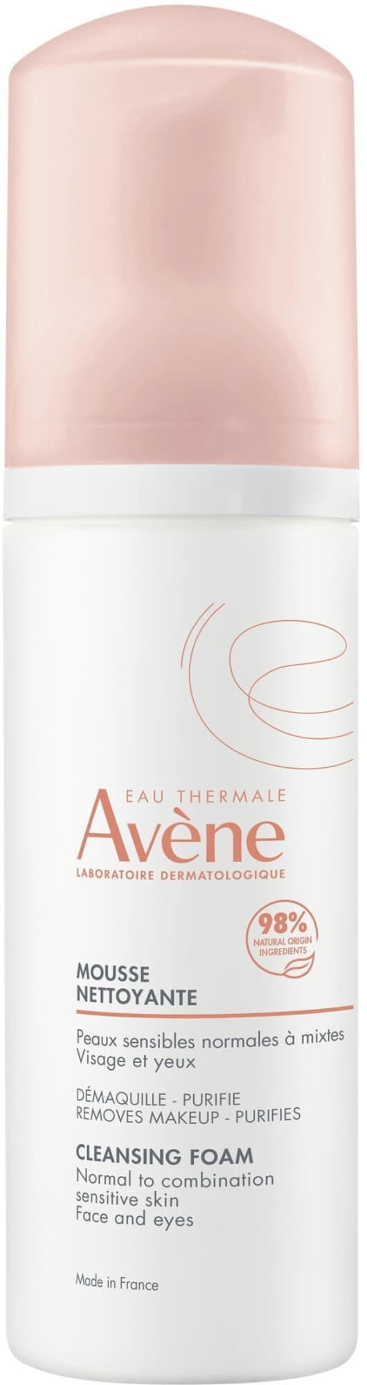 *Пенка Avene очищающая для лица и области вокруг глаз 50мл