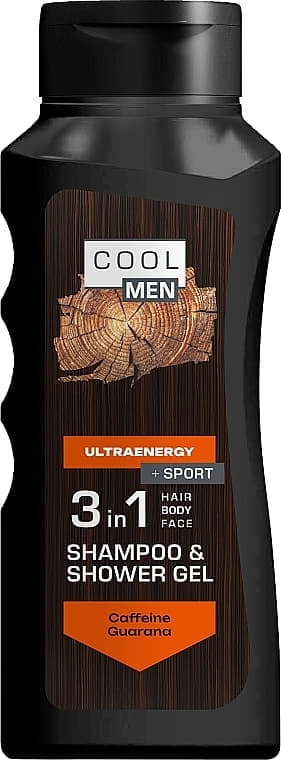 *Гель-шампунь Cool Men Ultraenergy Sport 2 в 1 1л