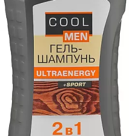 *Гель-шампунь Cool Men Ultraenergy Sport 2 в 1 1л