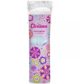 *Свіжанка ватні диски №120