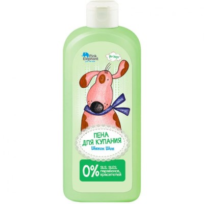 *Pink Elephant піна д/ванн дитяча Щеня Шон 500мл