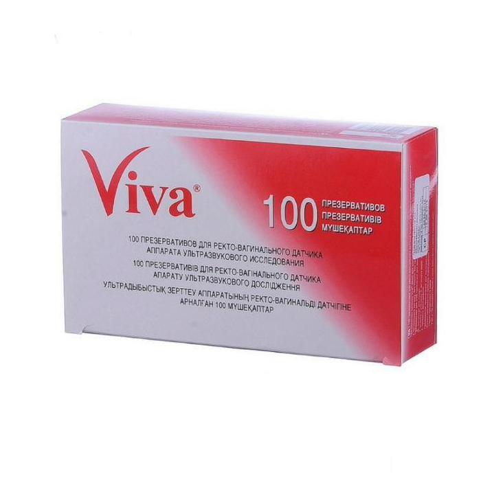 *Презервативы Viva д/УЗД №100 *Презервативы Viva д/УЗД №100