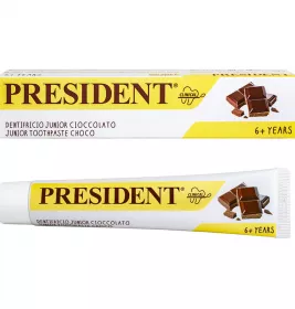 *President зубная паста детская Junior 6+ Choco 50мл