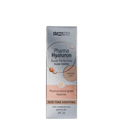 *Pharma Hyaluron Nude Perfection Флюид тонирующ. средний SPF-20 50мл *Pharma Hyaluron Nude Perfection Флюид тонирующ. средний SPF-20 50мл