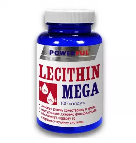 *Лецитин mega PowerFul капс.№100 бан.