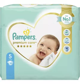 *PAMPERS підгузки Premium Care 5 junior (11-16кг) 30шт