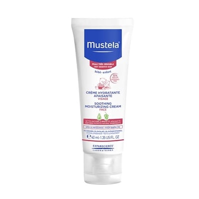 *MUSTELA крем д/лица увлажняющий д/чувствительной кожи 40мл *MUSTELA крем д/лица увлажняющий д/чувствительной кожи 40мл