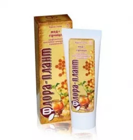 *Флора плант крем-гель Мед + гірчиця 75мл
