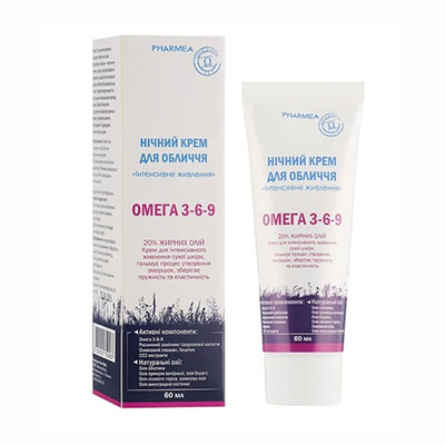 *PHARMEA Omega 3-6-9 Крем ночной Интенсивное питание 60мл *PHARMEA Omega 3-6-9 Крем ночной Интенсивное питание 60мл