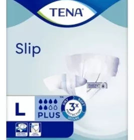 *Подгузники TENA для взрослых Slip Plus Large 100-150 см №10