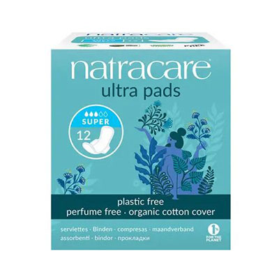 *Natracare прокладки гіг.ультратонкі Super №12 арт.3008
