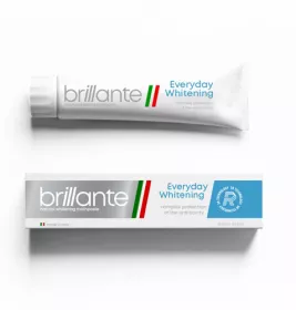 *Brillante зубная паста Everyday Whitening комплексная защита 75мл