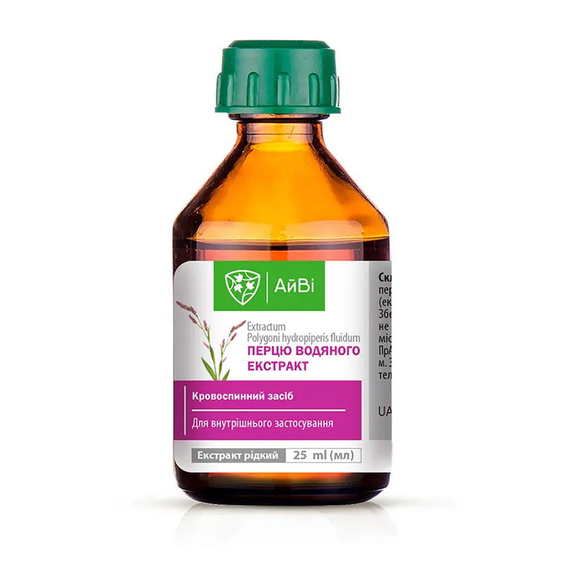 Перцю водяного екстракт розчин по 25 мл у флаконі - АйВі