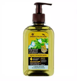 *Гель-детокс Green Collection для вмивання Проти 5 проблем шкіри 290мл