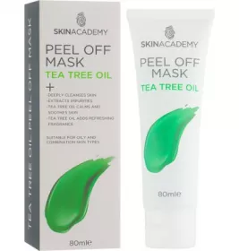 *Skin Academy маска д/лица Peel off Mask Tea Tree 80мл