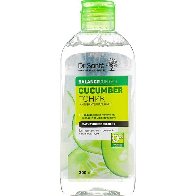 *DR.SANTE Cucumber Balance Control тонік д/обличчя 200мл