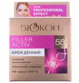 *Крем Біокон Prof Effect Filler Activ денний 55+ 50мл
