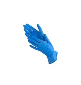 *Перчатки Cobalt Basic-Plus н/ст. нитрил. синие р. M (100 пар)