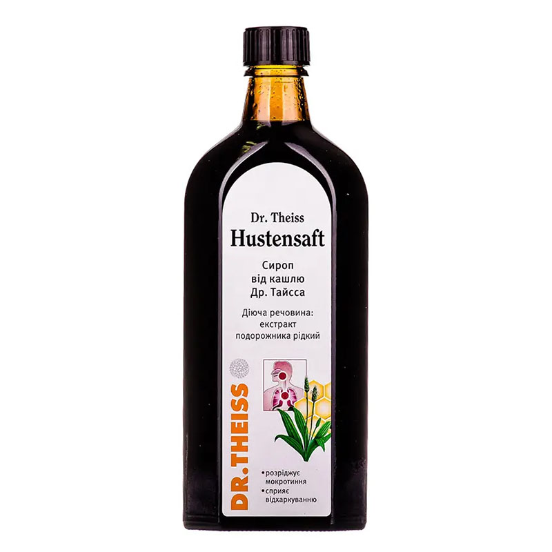 Сироп от кашля Др.Тайсс по 250 мл во флаконе 1 шт.