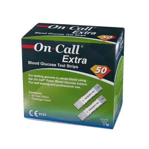 *Тест-смужки для глюкометра On Call Extra №50