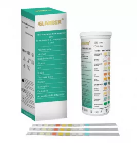 *Тест комплексний Glanber на 11 показників у сечі №100