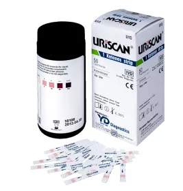 *Тест-смужки URISCAN для дослідження сечі U15 Ketone 1 №50
