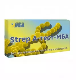 Тест-набір Strep A-тест-МБА для виявлення стрептококу групи А
