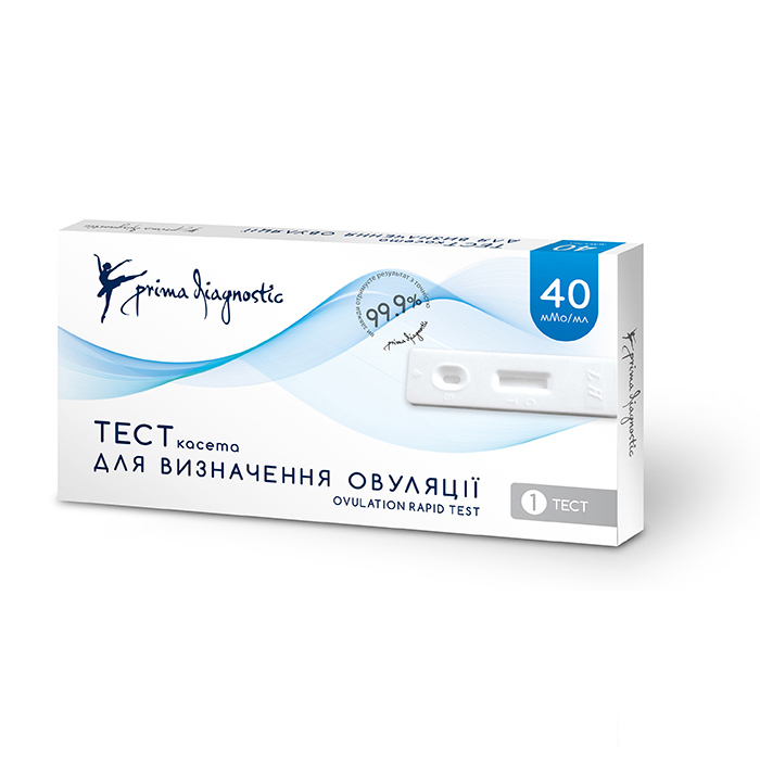 *Тест-касета на овуляцію Пріма Діагностік 40 мМО/мл №1