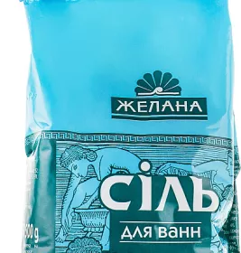 *Соль для ванны Желана натуральна морская 500 г