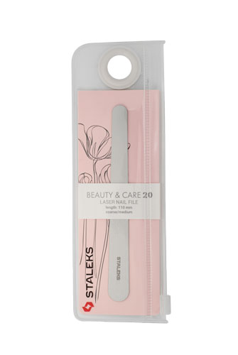 *Пилка для нігтів Staleks BEAUTY & CARE 20 110 мм лазерна FBC-20-110