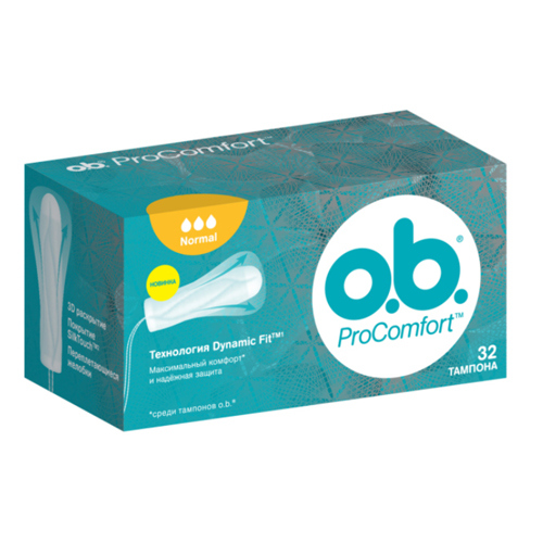 *Тампоны O.b. ProComfort Normal №32 *Тампоны O.b. ProComfort Normal №32