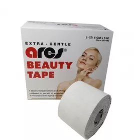 *Кінезіо тейп Ares Beauty 5 м х 5 см космет.