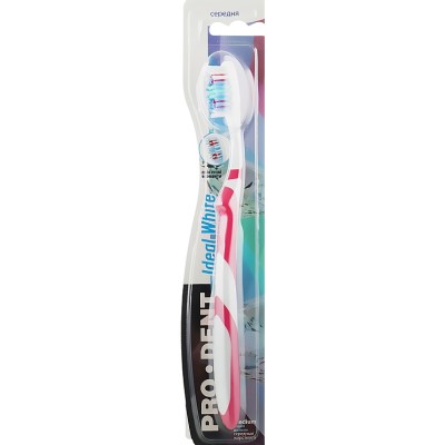 *Зубная щетка Prodent Ideal White средняя жесткость *Зубная щетка Prodent Ideal White средняя жесткость