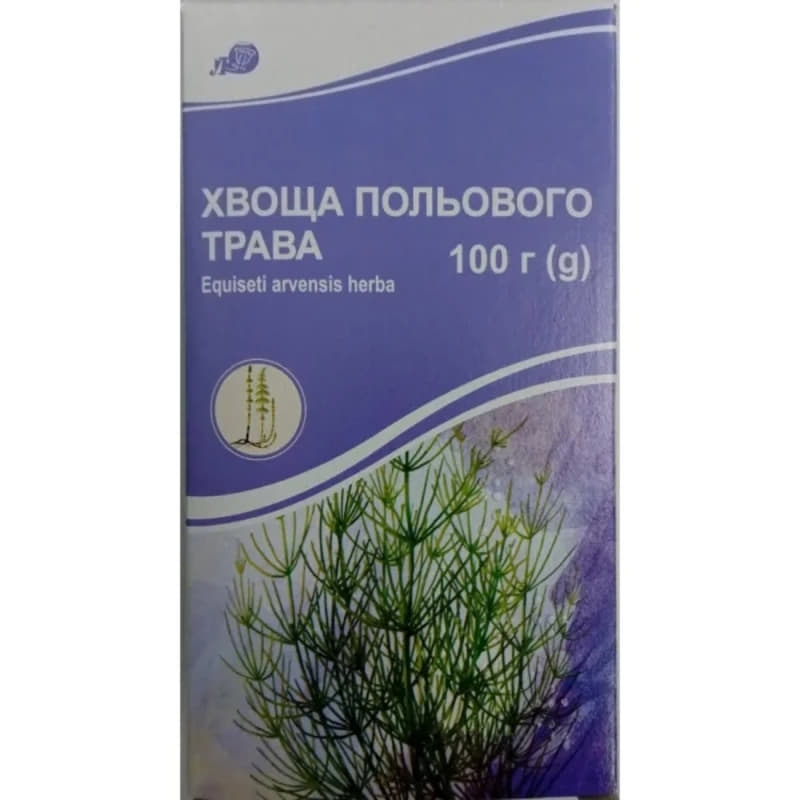 Хвоща полевого трава по 100 г в пачке Хвоща полевого трава по 100 г в пачке