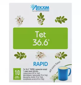 Тет 36,6 Рапід акація порошок по 23 г у саше-пакетиках 10 шт.