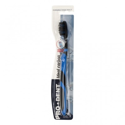 *Зубная щетка Prodent Ideal Carbon средняя жесткость *Зубная щетка Prodent Ideal Carbon средняя жесткость