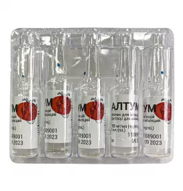 Алтум р-н д/ін. 100 мг/мл амп. 5 мл №10 Лекхім